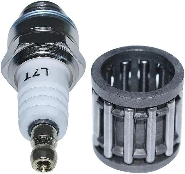 Alt view image 2 of 3 - Piston Needle Bearing w Spark Plug Kit For Husqvarna 281 288  Chainsaw Part Replacement 503 25 61 01