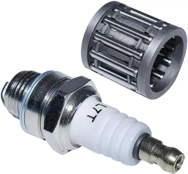 Alt view image 3 of 3 - Piston Needle Bearing w Spark Plug Kit For Husqvarna 281 288  Chainsaw Part Replacement 503 25 61 01