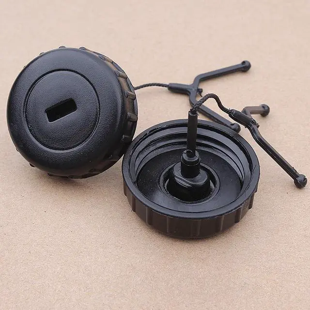 Alt view image 3 of 3 - Gas Petrol Fuel Gas Cap Oil Cap For Kit Stihl MS170 MS180 017 018 Chainsaw Replacement Part 1130 350 0500