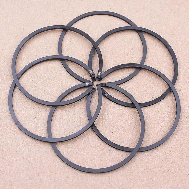 Alt view image 2 of 3 - 6pcs Chainsaw Piston Rings 425mm x 12mm For Stihl MS250 025 MS 250 Replacement Part 1123 034 3006 Chainsaw