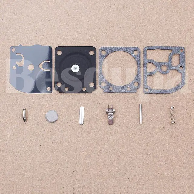 Alt view image 2 of 3 - Carburetor Carb Repair Rebuild Kit For ZAMA RB-129 C1M-W26 W26A  W26B  W26C Series Tool Replacement Spare Part