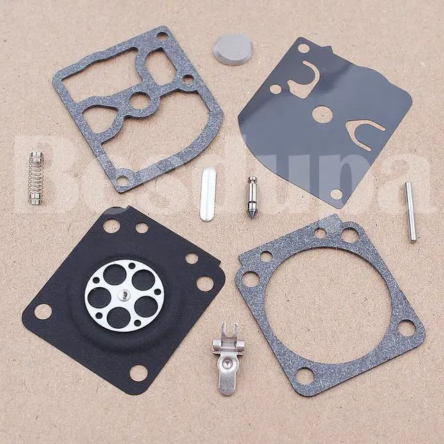 Alt view image 3 of 3 - Carburetor Carb Repair Rebuild Kit For ZAMA RB-129 C1M-W26 W26A  W26B  W26C Series Tool Replacement Spare Part