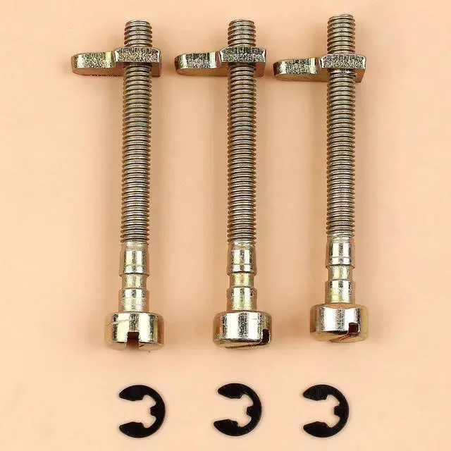 Main image of 3Pcslot Chain Tensioner Adjuster Screw For McCulloch 335 338 435 436 438 440 441 442 444 Chainsaw Replacement Parts