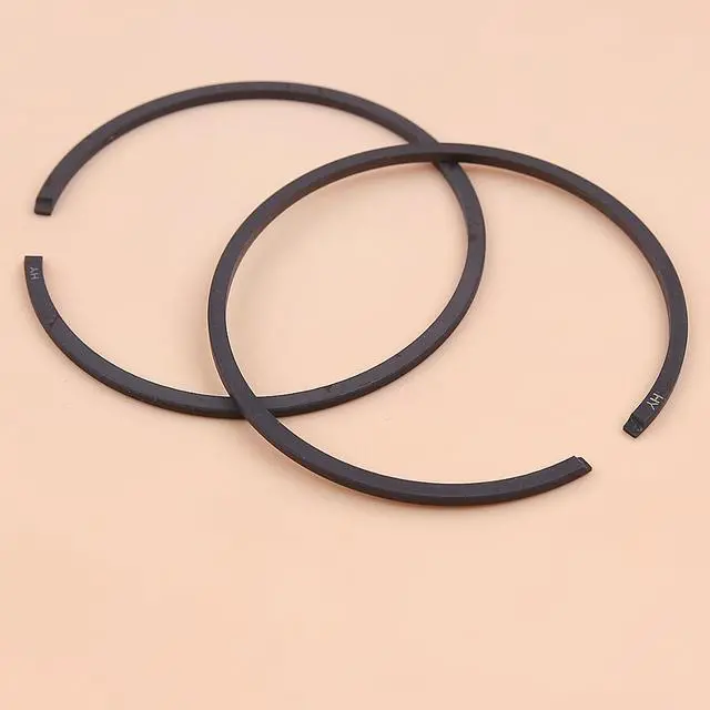 Alt view image 2 of 3 - 2pcslot 35mm x 12mm Piston Rings For Chainsaw Trimmer Brush Cutter Mower Replacement Spare Part
