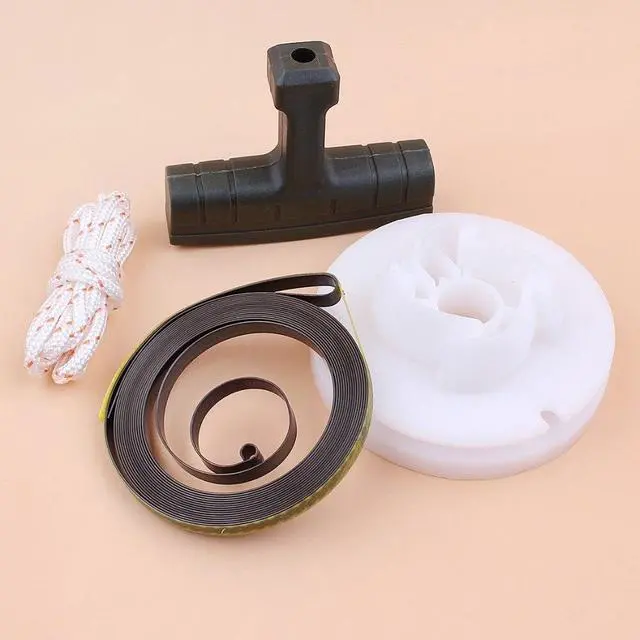 Alt view image 3 of 3 - Recoil Starter Pulley Spring Handle Repair Kit For HUSQVARNA 362 365 371 372 XP Chainsaw Replacement Spare Parts
