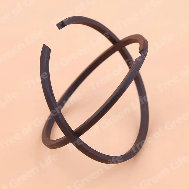 Alt view image 2 of 3 - 2pcslot Piston Rings For Chainsaw Trimmer Brush Cutter Mower Replacement Part 31mm x 15mm