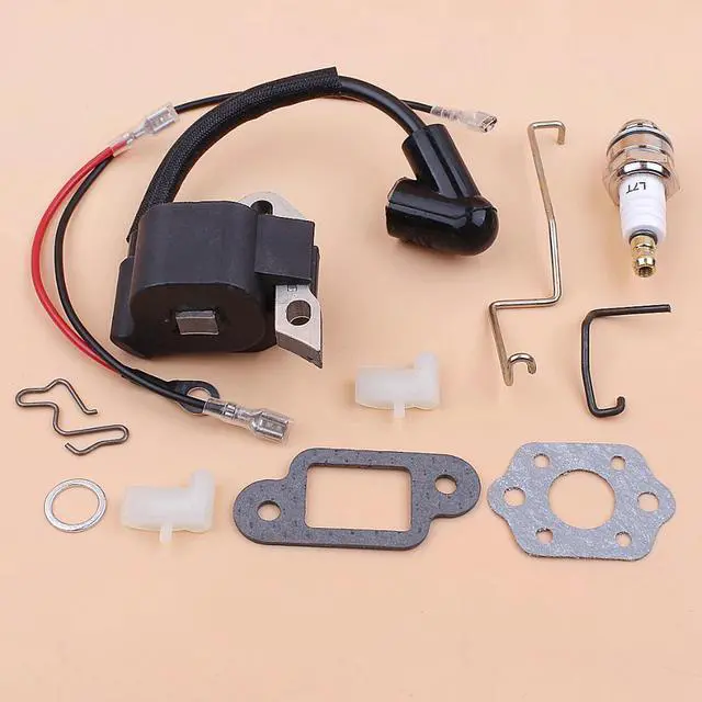 Alt view image 3 of 3 - Chainsaw Ignition Coil Throttle Choke Rod Pawl Kit For STIHL MS180 MS170 018 017 MS 180 170 Chain Saw Replacement 1130 400 1302