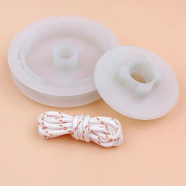 Alt view image 3 of 3 - 4500 5200 5800 Chinese Chainsaws Easy Starter Pulley Set 45cc 52cc 58cc Gasoline Chain Saws Replacement Parts