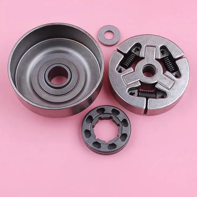 Alt view image 2 of 3 - Clutch Drum 404 8 Teeth Sprocket Rim Assy For Stihl 070 Chainsaw Replacement Spare Part Chain Saw