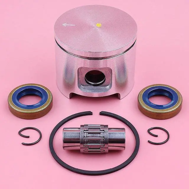 Main image of 48mm Piston Ring Pin Circlip Kit For Husqvarna 61 Jonsered 630 Needle Bearing Oil Seal Chainsaw Replacement Spare Part