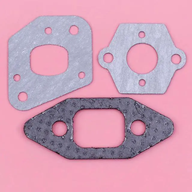 Alt view image 2 of 3 - Gasket Set For Partner 350 351 352 370 390 Poulan 2050 2150 Chain Saw Chainsaw Spare Replacement Part 3pcs