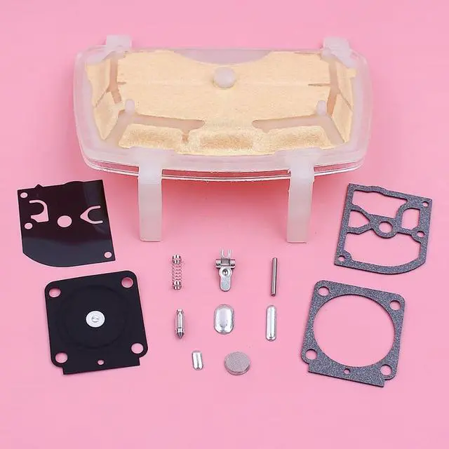 Alt view image 3 of 3 - Air Filter Cleaner For Stihl MS171 MS181 MS211 Carburetor Repair Rebuild Diaphragm Kit Chainsaw Replacement Spare Part