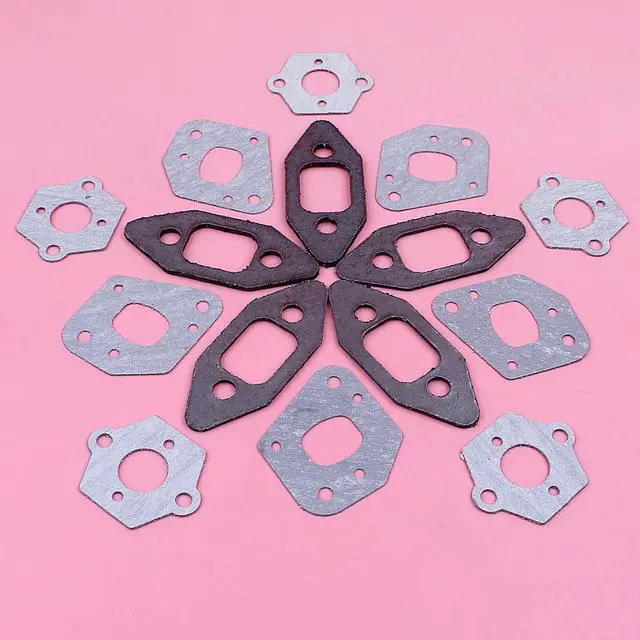 Alt view image 3 of 3 - 5pcslot Gasket Set For Partner 350 351 352 370 390 Poulan 2050 2150 Chain Saw Chainsaw Replacement Spare Part
