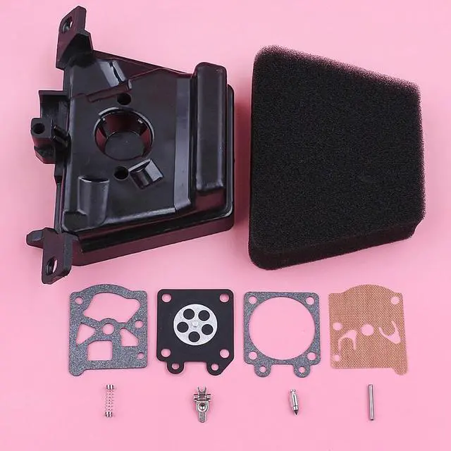 Main image of Air Filter Cover Cleaner For Partner 350 351 Carburetor Repair Rebuild Diaphragm Kit Chainsaw Spare Replacement Tool Part