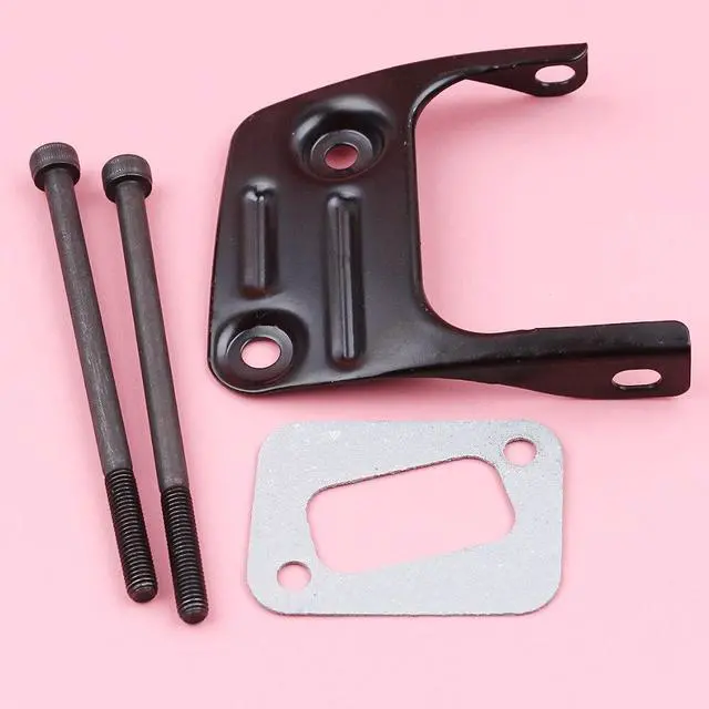 Main image of Exhaust Muffler Bracket Gasket Bolts For Husqvarna 340 345 346 346XP 350 351 353 Chainsaw Spare Replacement Part
