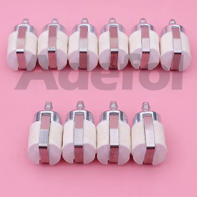 Alt view image 2 of 3 - 10pcslot Fuel Filter Kit For Husqvarna 395 394 288 281 272 268 266 66 61 162 Chainsaws Trimmer Blower Engine Replacement Part