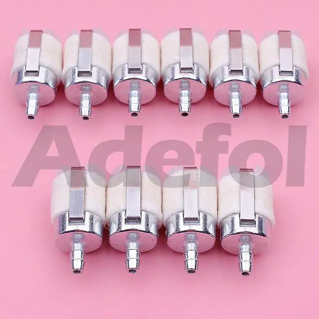 Alt view image 3 of 3 - 10pcslot Fuel Filter Kit For Husqvarna 395 394 288 281 272 268 266 66 61 162 Chainsaws Trimmer Blower Engine Replacement Part