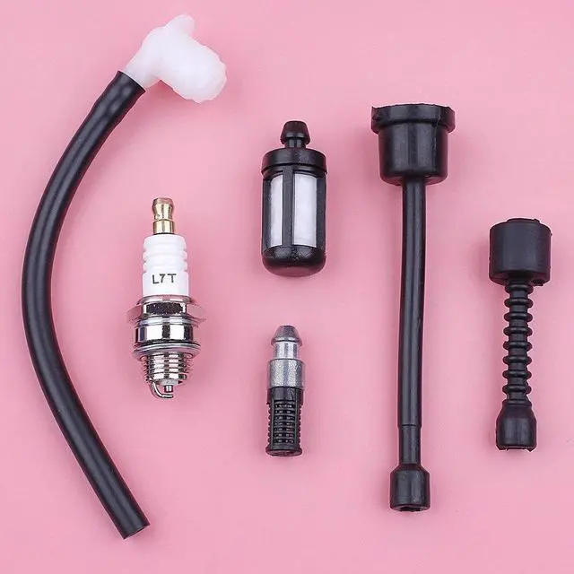 Main image of Fuel Gas Oil Filter Line Hose Spark Plug Kit For Stihl 070 090 Chainsaw Replacement Spare Part