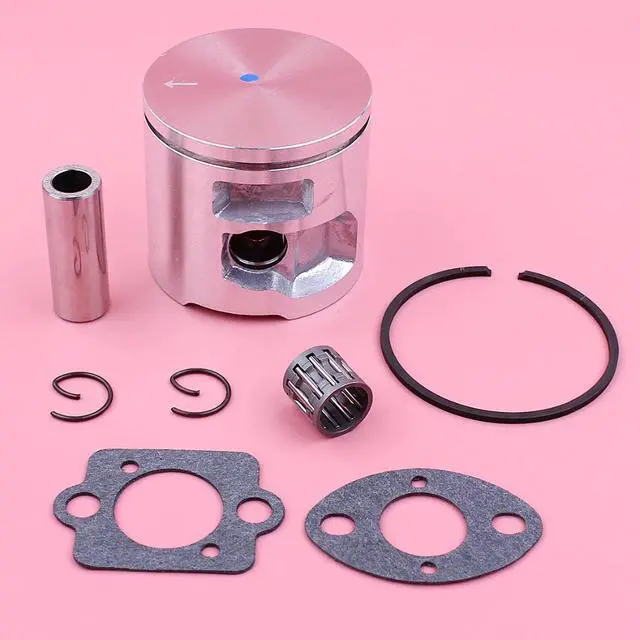 Main image of Piston Ring Pin Circlip Kit For Husqvarna 455 Rancher 455 Chainsaw Replacement Part Carburetor Gasket Needle Bearing 47mm