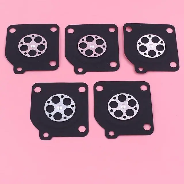 Main image of 5pcslot Carburetor Repair Rebuild Metering Diaphragm Gasket For Zama C1U Carb Replacement A015010 Parts