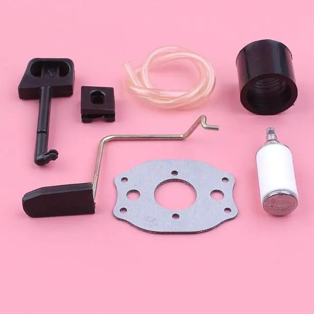 Alt view image 2 of 3 - Choke Throttle Rod Intake Boot Fuel Filter Line Hose For Husqvarna 36 41 136 137 141 142 Chainsaw Spare Replacement Part