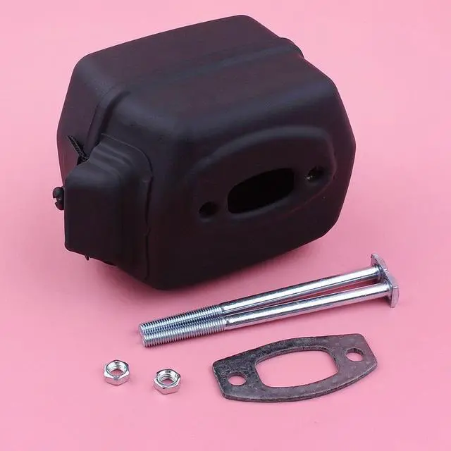 Main image of Exhaust Muffler Bolt Gasket Nut Kit For Husqvarna 50 51 55 Rancher Chainsaw Replacement Part 503218202