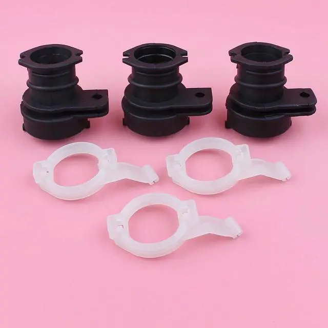 Alt view image 2 of 3 - Intake Manifold Support Clip Flange For Husqvarna 362 365 371 372 XP Chainsaw Replacement Spare Tool Part
