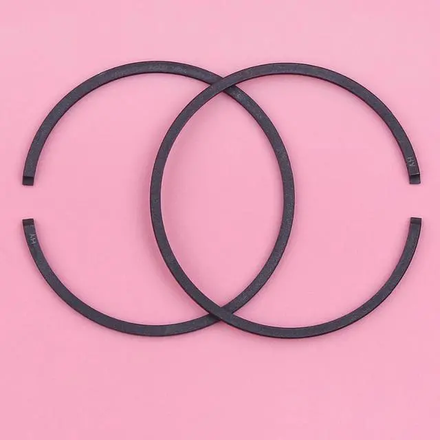 Alt view image 2 of 3 - 2pcslot Piston Rings For Stihl MS280 MS290 028 029 034 Chainsaw Chain Saw Spare Replacement Part 46mm x 15mm
