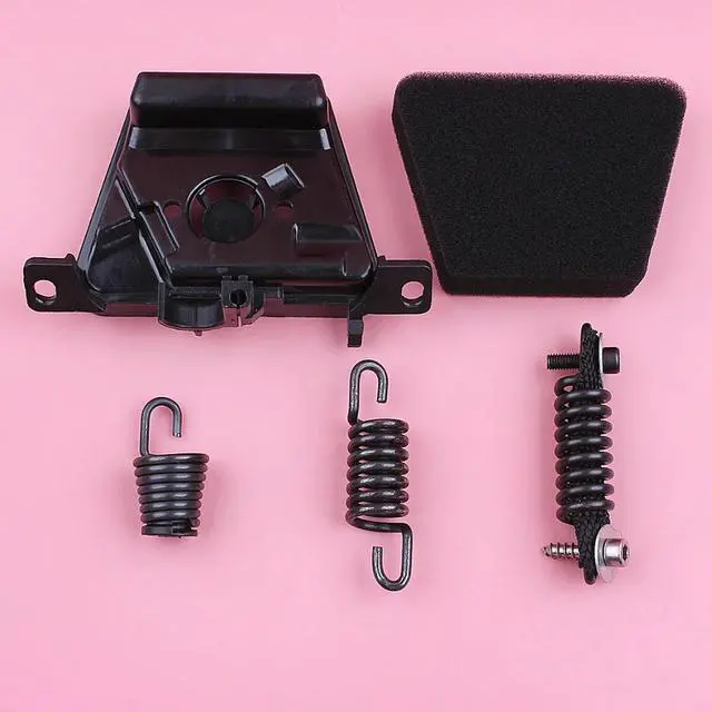Main image of Air Filter Cover Cleaner AV Buffer Mount Shock Spring Set For Partner 350 351 Chainsaw Spare Replacement Part