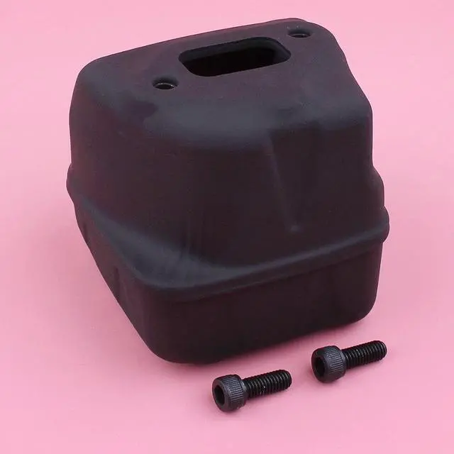 Alt view image 3 of 3 - Exhaust Muffler With Bolt For Husqvarna 357 357XP 359 359EPA Chainsaw Replacement Part