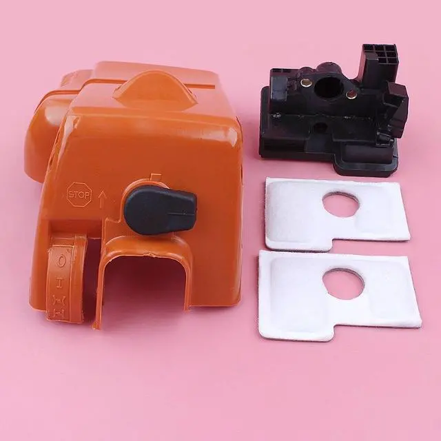 Alt view image 2 of 3 - Top Cylinder Engine Cover Shroud For Stihl MS180 MS170 018 017 Air Filter Housing Cleaner Chainsaw Spare Replacement Part