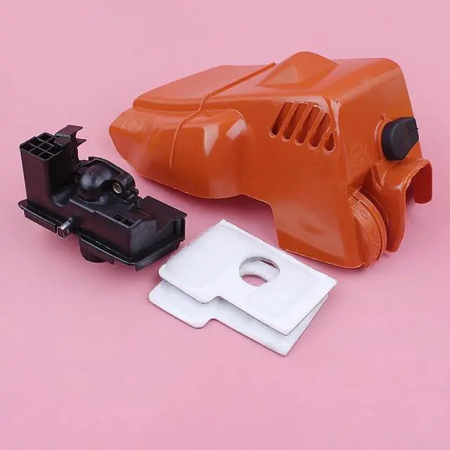 Alt view image 3 of 3 - Top Cylinder Engine Cover Shroud For Stihl MS180 MS170 018 017 Air Filter Housing Cleaner Chainsaw Spare Replacement Part