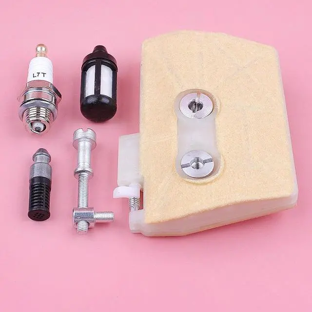 Alt view image 3 of 3 - Air Fuel Oil Filter For Stihl 038 MS380 MS 380 Chain Adjuster Tensioner Spark Plug Chainsaw Spare Replacement Part