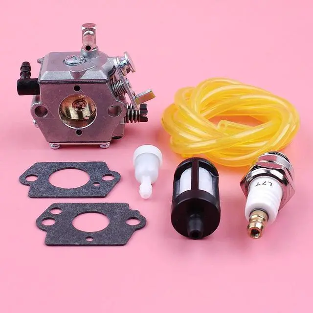 Alt view image 2 of 3 - Carburetor Carb Gasket For Stihl 028 028AV 028 Super Fuel Filter Line Hose Tank Vent Kit Chainsaw Replacement Spare Part
