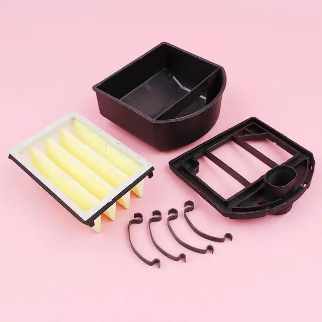 Alt view image 3 of 3 - Air Filter Cover Housing Clip Kit For Husqvarna 268 272 272XP Chainsaw Replacement Spare Tool Part