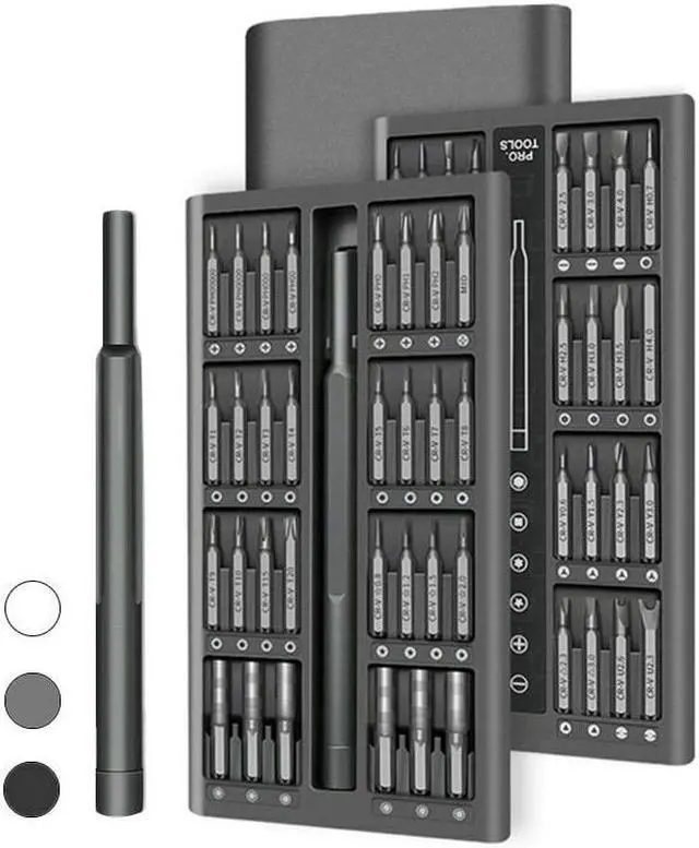 Main image of 63 In 1 Screwdriver Kit Precision Magnetic Bits DIY Dismountable Screw Driver Set Mini Tool Case For Smart Home PC Phone Repair