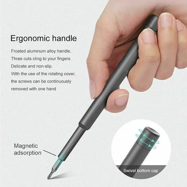 Alt view image 2 of 3 - 63 In 1 Screwdriver Kit Precision Magnetic Bits DIY Dismountable Screw Driver Set Mini Tool Case For Smart Home PC Phone Repair