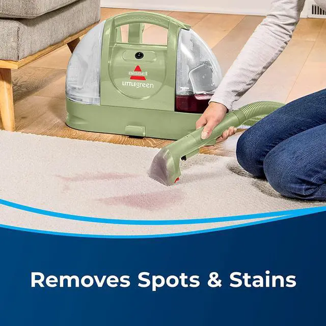 Alt view image 2 of 7 - BISSELL Little Green Multi-Purpose Portable Carpet and Upholstery Cleaner, 1400B