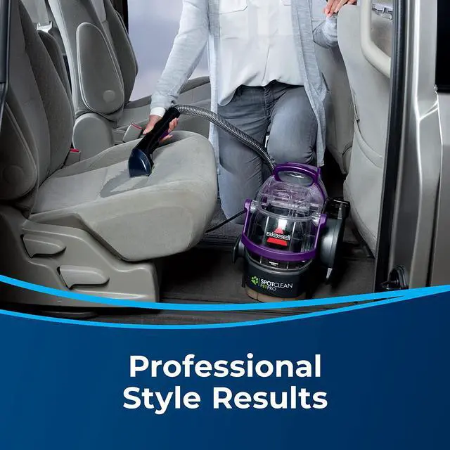 Alt view image 3 of 7 - BISSELL SpotClean Pet Pro Portable Carpet Cleaner, 2458