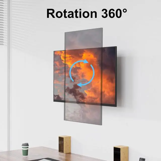 Alt view image 5 of 7 - Monitor Wall Mount Fits Max 35 Inch/26.4lbs Computer Screen, Ultrawide Premium Single Arm, Full Motion Gas Spring Wall Monitor Mount with VESA Extension Kit for Max VESA 200x200mm