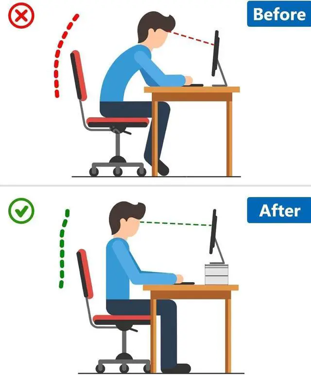Alt view image 7 of 7 - Clear Acrylic Monitor Stand Riser 2 Tier, 5.12 Inches High Clear Computer Desk Organizer Shelf for Multi Media PC Storage Laptop