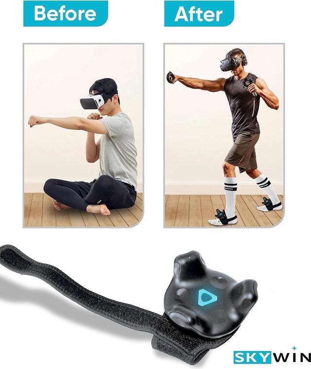 Alt view image 6 of 7 - Skywin Vive Tracker Straps for HTC Vive, 3.0, 2.0, and Ultimate Trackers, 2 Pack Feet Strap, Secure and Comfortable Full Body Tracking (Trackers Not Included)