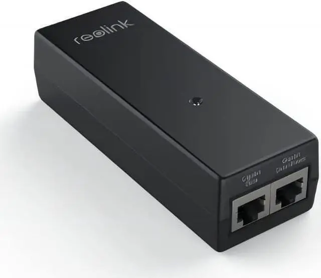 Main image of Reolink Gigabit PoE Injector, Convert Non-PoE to PoE, Supplies PoE+ (30W) or PoE (15.4W), Distance up to 100m, Plug & Play, Suitable for Reolink PoE Cameras/Reolink Video Doorbell PoE, P030U05