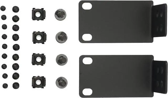 Alt view image 7 of 7 - Rack Mount Kit 19 Inch Rack Ears for Dell PowerConnect Series and Some Buffalo GU/MP Series Switches