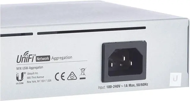 Alt view image 3 of 7 - Ubiquiti Networks UniFi Aggregation Switch is a Managed Layer 2 Switch with, W125916184 (Managed Layer 2 Switch with Eight 10G SFP+ Ports. USW-Aggregation, Managed, L2, None, Rack mounting, 1U)