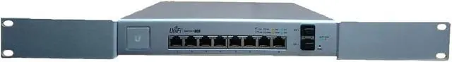 Main image of UniFi US-8-150W Ear - RACKIDEA | RI-UB8RMBA | Rack Mount Brackets(Ear) for UniFi Switch 8 Port 150W / Edge Switch 8 Port