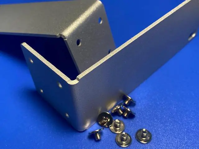 Alt view image 7 of 7 - UniFi US-8-150W Ear - RACKIDEA | RI-UB8RMBA | Rack Mount Brackets(Ear) for UniFi Switch 8 Port 150W / Edge Switch 8 Port