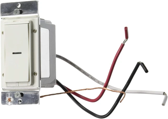 Main image of Hubbell Wiring Device-Kellems IDEV0008HW Switch WiFi BT 1/3/4 Way, 120V WH