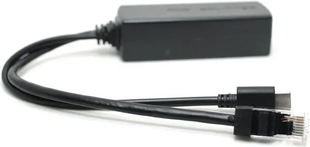 Alt view image 4 of 6 - Gigabit USB Type C Active PoE Splitter 48V to 5V IEEE802.3af Power Over Ethernet for Raspberry Pi 4 4B