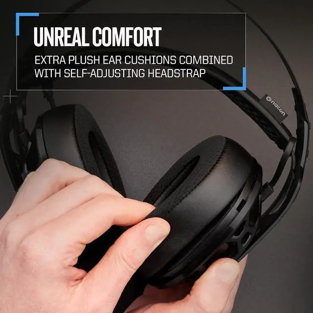 Alt view image 7 of 7 - RIG 500 PRO HS Officially Licensed PlayStation Competition-Grade Headset with RIG Audio Dial for PS4, PS5, PC - 50mm Speaker Drivers - Flip to Mute Noise Canceling Mic